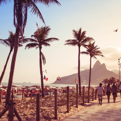 beach, rio de janeiro, sun, summer, sunset, brazil, landscape, sea, tourist, river, copacabana beach, nature, ipanema